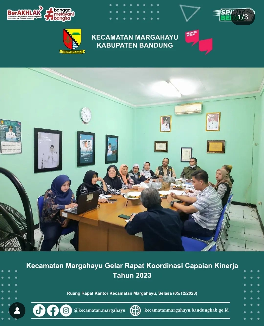 pemerintah-kecamatan-margahayu-kabupaten-bandung-menggelar-rapat-koordinasi-capaian-kinerja-tahun-2023