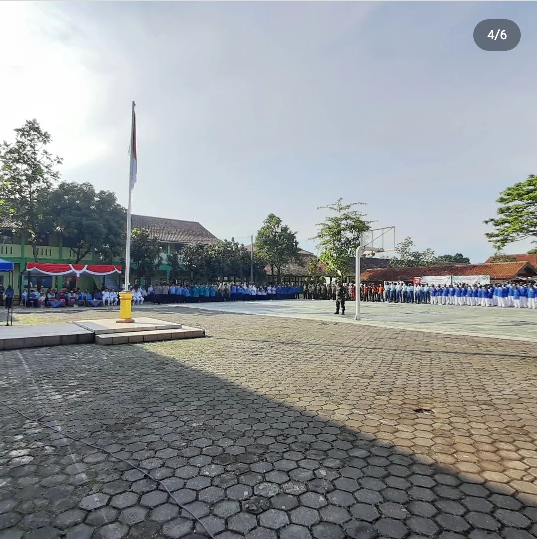 kegiatan-upacara-hut-ri-ke-77-tingkat-kecamatan-margahayu