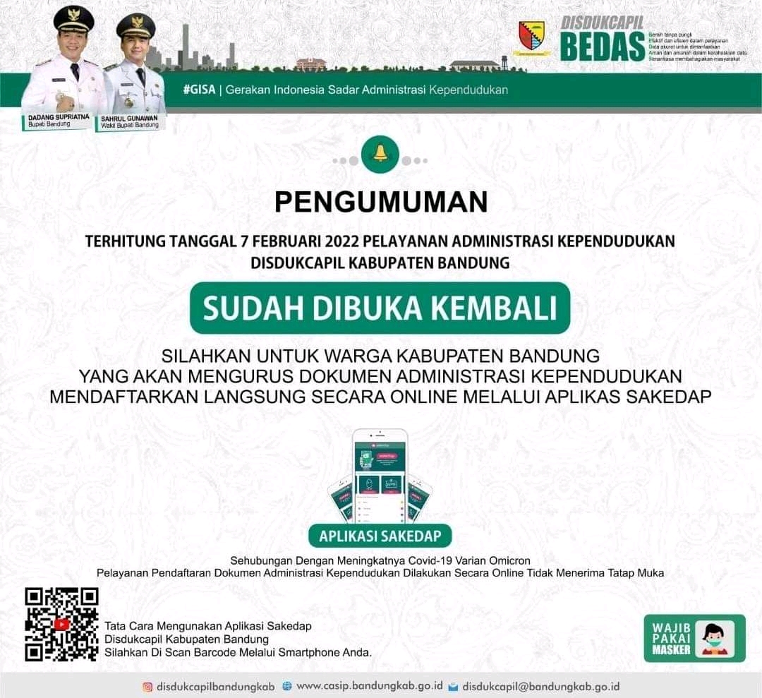 pengumuman-terhitung-tanggal-07-februari-2022-pelayanan-administrasi-kependudukan-dukcapil-kabupaten-bandung-sudah-dibuka-kembali